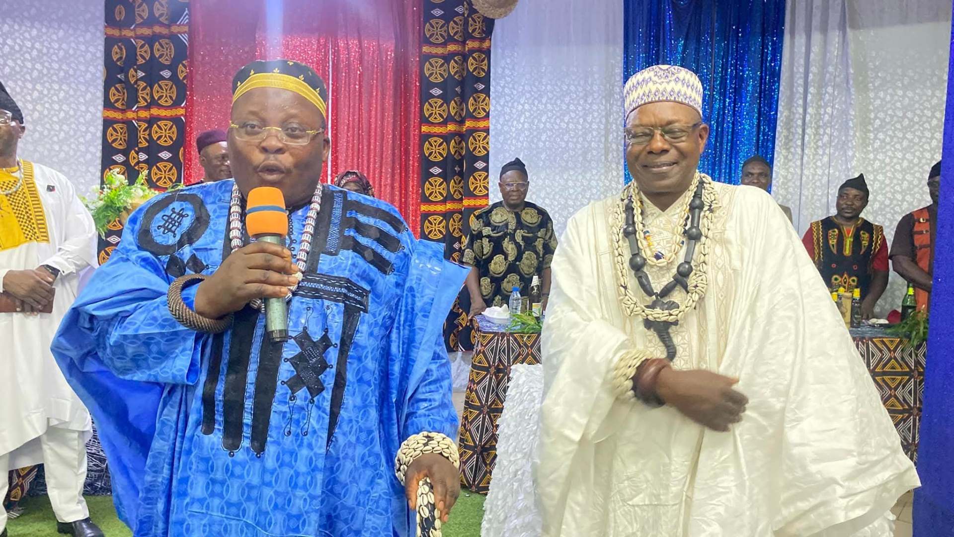 Traditional rulers seated at TADA cultural gathering