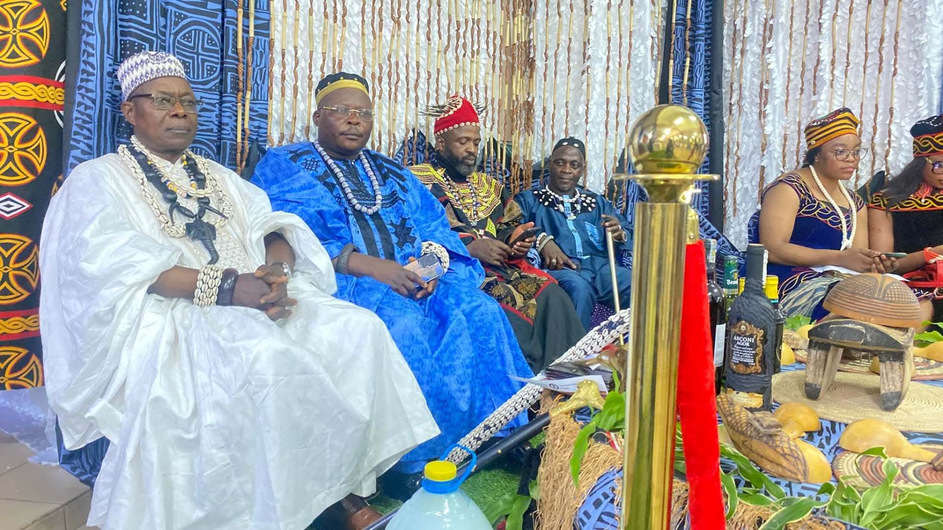 Fons and dignitaries at the TADA event